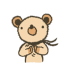 Lovely and Playful Bear（個別スタンプ：36）