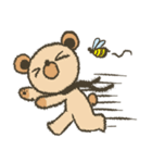 Lovely and Playful Bear（個別スタンプ：37）