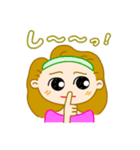 スポーツ大好きガール（個別スタンプ：29）