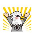 鳥リーマンとりお1（個別スタンプ：6）