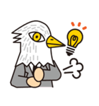 鳥リーマンとりお1（個別スタンプ：17）