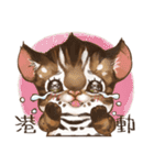 C.C's Leopard Cat（個別スタンプ：9）