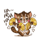 C.C's Leopard Cat（個別スタンプ：23）