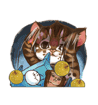 C.C's Leopard Cat（個別スタンプ：24）