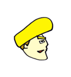 顔は添えるだけ。（個別スタンプ：13）