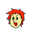 顔は添えるだけ。（個別スタンプ：16）