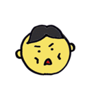 顔は添えるだけ。（個別スタンプ：18）