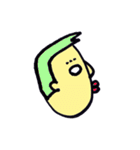 顔は添えるだけ。（個別スタンプ：19）