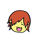 顔は添えるだけ。（個別スタンプ：26）