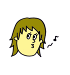 顔は添えるだけ。（個別スタンプ：27）