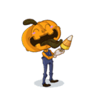 Halloween Kids 2: Pumpkid ＆ Co.（個別スタンプ：4）