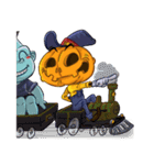 Halloween Kids 2: Pumpkid ＆ Co.（個別スタンプ：8）