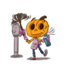 Halloween Kids 2: Pumpkid ＆ Co.（個別スタンプ：31）
