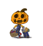 Halloween Kids 2: Pumpkid ＆ Co.（個別スタンプ：35）