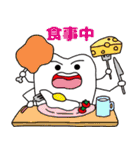 Toothくんとバイキンくん 2（個別スタンプ：18）