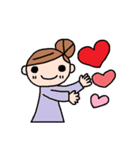 ハナちゃんと仲間たち 季節行事＆お祝い編（個別スタンプ：10）