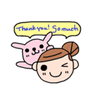 ハナちゃんと仲間たち 季節行事＆お祝い編（個別スタンプ：16）