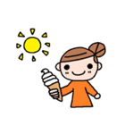 ハナちゃんと仲間たち 季節行事＆お祝い編（個別スタンプ：25）
