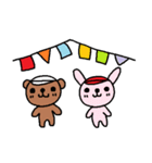 ハナちゃんと仲間たち 季節行事＆お祝い編（個別スタンプ：34）