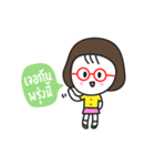 Little red glasses（個別スタンプ：31）