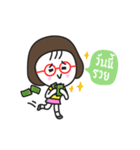 Little red glasses（個別スタンプ：36）