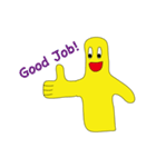Mr.Yellow Man（個別スタンプ：8）
