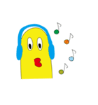 Mr.Yellow Man（個別スタンプ：19）