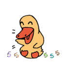 Frisky  duck（個別スタンプ：34）