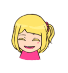 女の子の日常…（個別スタンプ：5）