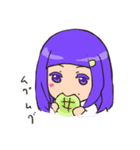 女の子の日常…（個別スタンプ：6）