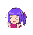 女の子の日常…（個別スタンプ：7）