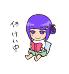 女の子の日常…（個別スタンプ：11）