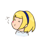 女の子の日常…（個別スタンプ：16）