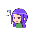 女の子の日常…（個別スタンプ：17）
