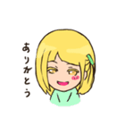 女の子の日常…（個別スタンプ：38）