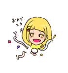 女の子の日常…（個別スタンプ：40）