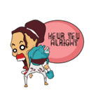 Mang Ja ＆ Mbak Moe（個別スタンプ：13）
