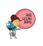 Mang Ja ＆ Mbak Moe（個別スタンプ：15）