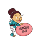 Mang Ja ＆ Mbak Moe（個別スタンプ：17）
