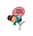 Mang Ja ＆ Mbak Moe（個別スタンプ：21）