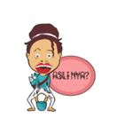 Mang Ja ＆ Mbak Moe（個別スタンプ：22）