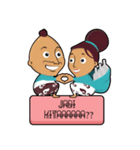 Mang Ja ＆ Mbak Moe（個別スタンプ：23）