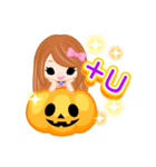 Schoolgirl Halloween -Taiwan-（個別スタンプ：21）