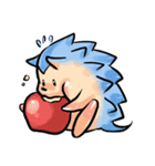 Hedgehog and  Lizard（個別スタンプ：2）