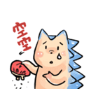 Hedgehog and  Lizard（個別スタンプ：8）