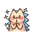 Hedgehog and  Lizard（個別スタンプ：19）