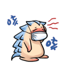 Hedgehog and  Lizard（個別スタンプ：21）