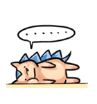 Hedgehog and  Lizard（個別スタンプ：24）