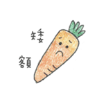 Listening to Vegetables and Fruits（個別スタンプ：6）