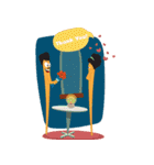 Mr ＆ Mrs Hashi In Love Forever（個別スタンプ：7）